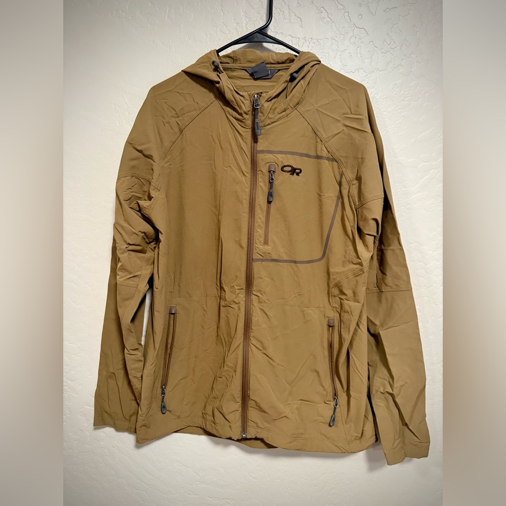 Outdoor Research Men's Brown Windbreaker